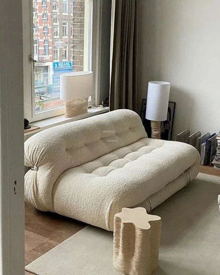 Italian-Inspired Cozy Single Sofa for Stylish Apartment Living