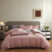 Dirty Pink / 150x200cm / 3 pcs (1 pc Duvet cover + 2 pcs Pillow Shams)