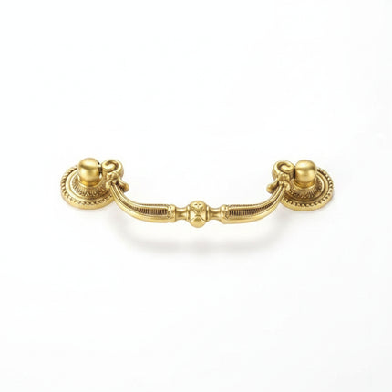Solid Brass Cabinet Pull — Minimalist Handle for Wardrobes, Kitchens & Wine Cabinets