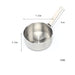 Stylish Stainless Steel Saucepan with Handle - Essential Kitchen Accessory