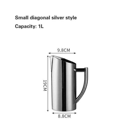 Luxurious Gold-Plated Stainless Steel Beverage Mixing Kettle