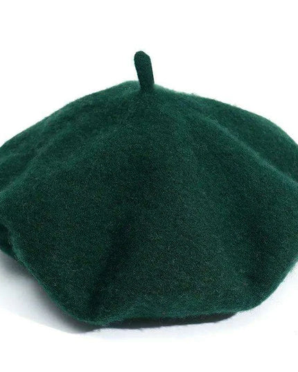 Chic Wool Beret for Women - Timeless Style Meets Cozy Comfort