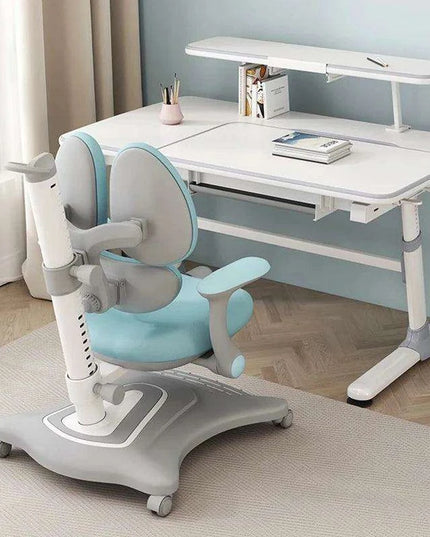 Rotating Office Chair with Adjustable Backrest, Handrails, and Rollers