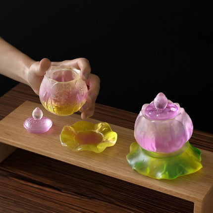 Lotus Flower Silicone Mould — Candles, Plaster Pots & Aromatherapy DIY | Très Elite