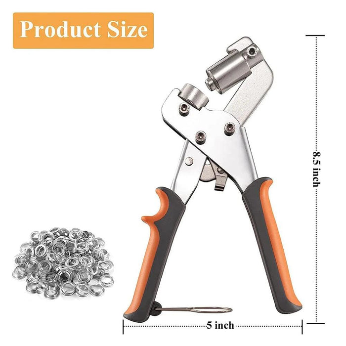 Versatile Eyelet Fastening Kit - Ergonomically Designed for Multiple Uses