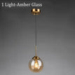 1-Light — Amber / Red / No Bulb