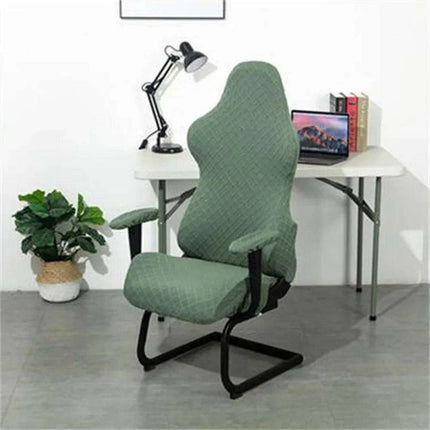 High Back Elastic Chair Cover for Office and Living Room