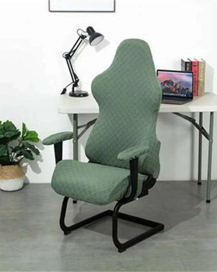 High Back Elastic Chair Cover for Office and Living Room