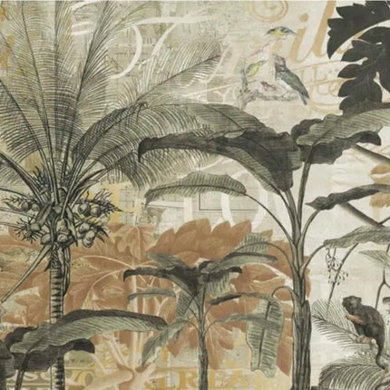 Decorative Wallpaper Store Vintage Southeast Asian Tropical Wallpaper