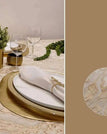 Gold Waves GW / 6pcs Napkins Sets
