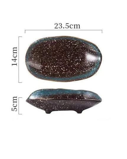 Chic High-Legged Ceramic Serving Bowl for Contemporary Dining Style