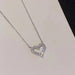 Playful Poodle Balloon Dog Pendant Necklace - Unique Clavicle Chain Jewelry Gift for Dog Enthusiasts