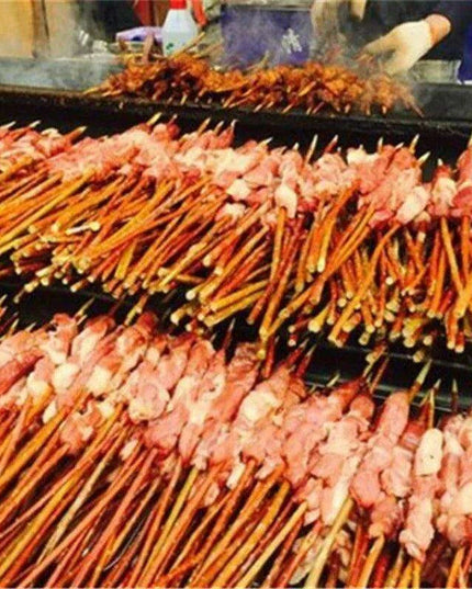 Premium Red Willow Skewers for Perfect BBQ Grilling