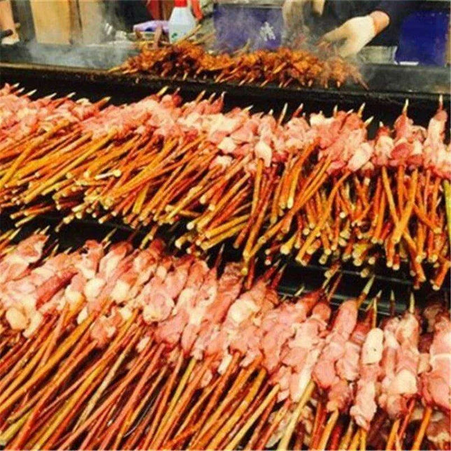 Premium Red Willow Skewers for Perfect BBQ Grilling