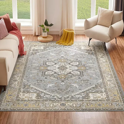Bohemian Vintage Soft Area Rug — Non-Slip, Multi-Size | Très Élite
