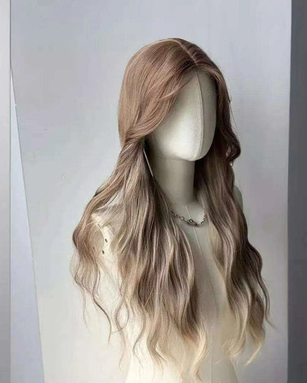 Radiant Ruby Long Straight Lace Front Wig - Heat-Resistant Synthetic Headband Wig for Everyday Glamour & Cosplay