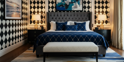 3M Self-Adhesive PVC Wallpaper - Durable & Easy to Apply Bedroom Decor