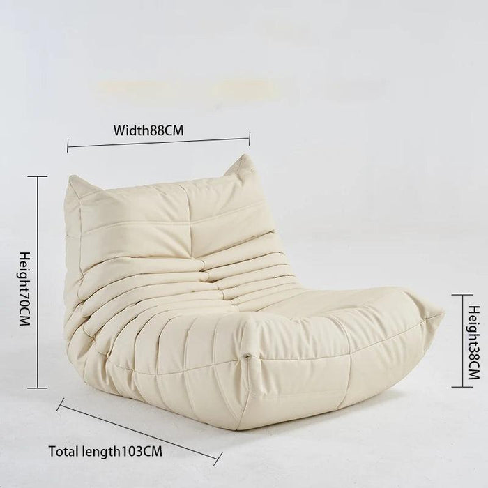 Caterpillar Luxe Cozy Retreat Sofa: Your Perfect Single Seater