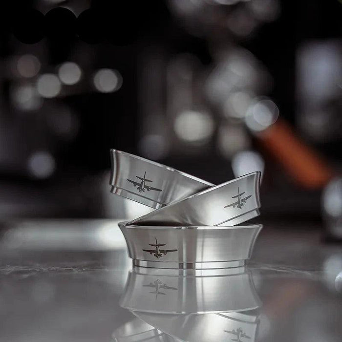 Precision Stainless Steel Coffee Dosing Funnel Set - A Must-Have for Every Barista
