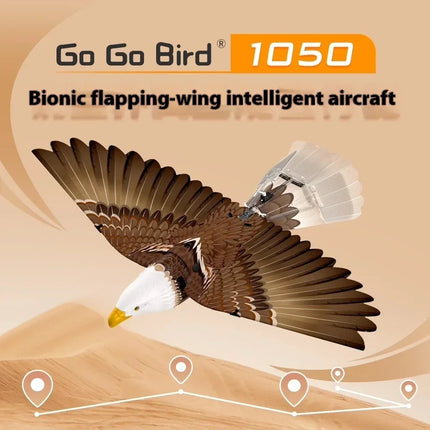 Go Go Bird Eagle Bionic Flapping GPS Wing Aircraft Intelligent RC Hel