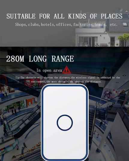 Advanced Wireless Doorbell System with Smart Sensor Technology and Remote Management