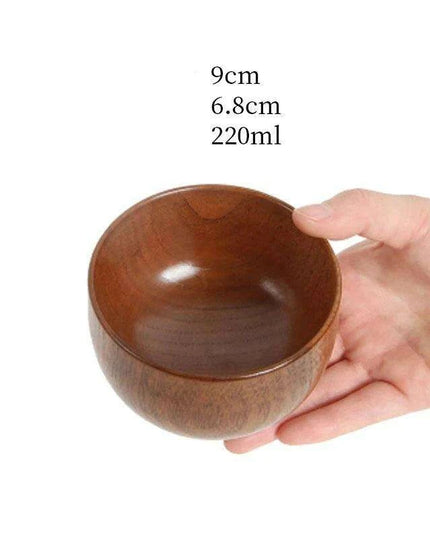 Deluxe Japanese Wooden Dining Set for Kids