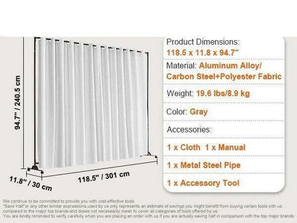 Chic Weatherproof 2-Panel Room Divider for Modern Indoor Privacy