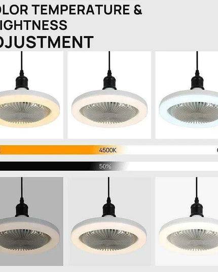 Silent 3-in-1 Ceiling Fan Light with Remote Control for a Tranquil Home Environment