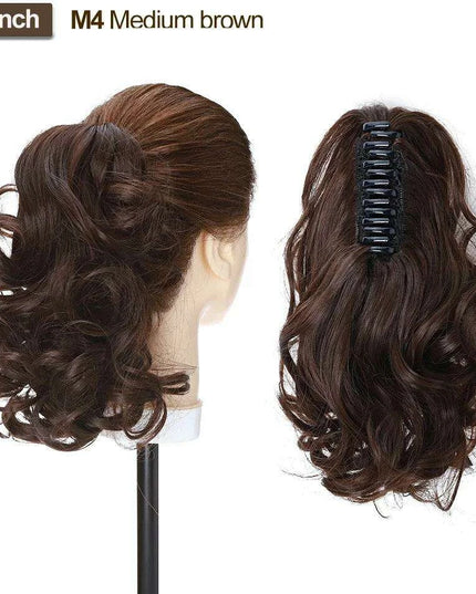 Effortless Glamour Long Wavy Clip-In Ponytail Extension for Instant Transformation