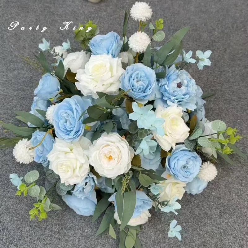 Silk Flower Ball Table Centrepiece