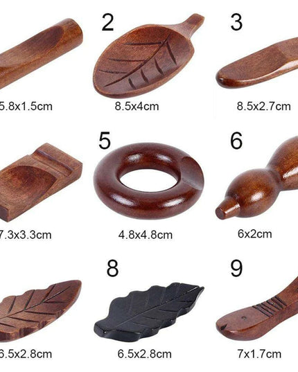 Charming Pillow-Shaped Wooden Chopstick Holder - Elegant Japanese Dining Essential