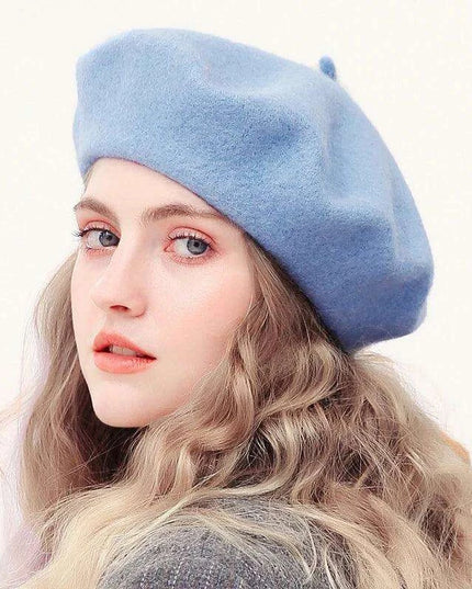 Chic French Wool Beret - A Touch of Timeless Elegance