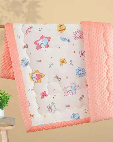 Adorable Plush Infant Blanket: Soft Comfort for Your Baby's Delicate Skin