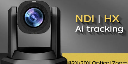 BLFT 4K PTZ Camera - 12X Optical Zoom, AI Auto Tracking, Live Streamin