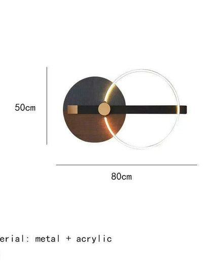 Chic Art Deco LED Wall Sconce: A Stylish Illumination Option for Modern Spaces