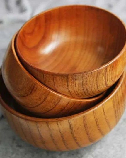 Deluxe Japanese Wooden Dining Set for Kids