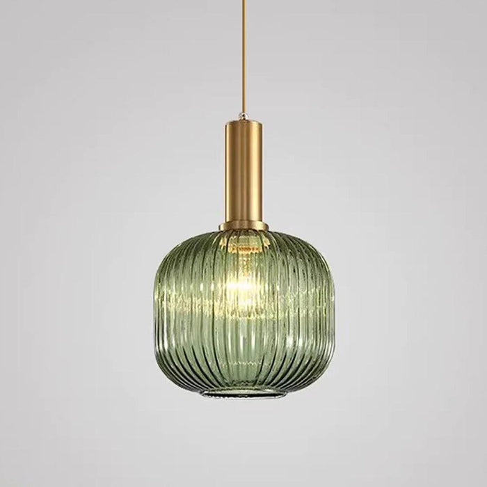 Scandinavian-Inspired Minimalist Glass LED Pendant Lights - Elegant Japanese Design for Home Interiors