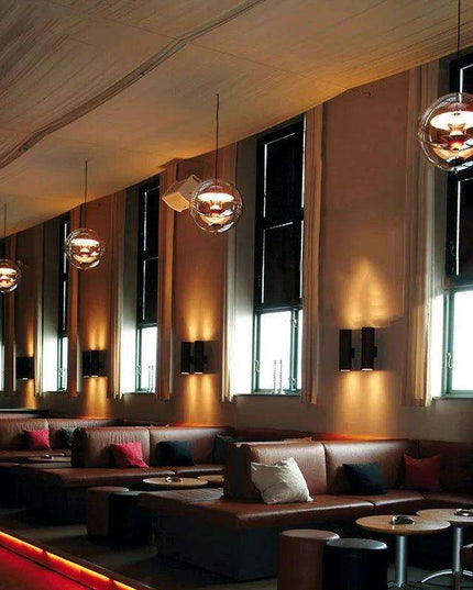 Danish Chic LED Glass Stone Pendant Lights - Modern Illumination Solutions