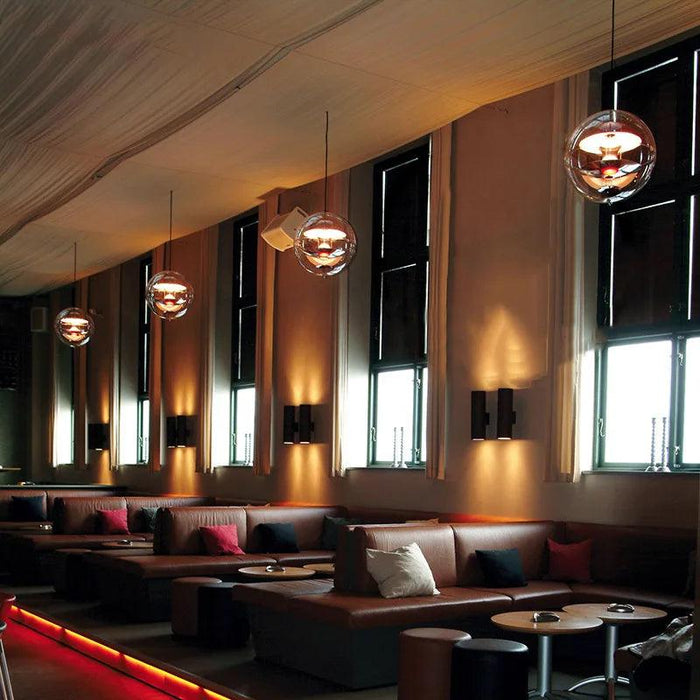 Danish Chic LED Glass Stone Pendant Lights - Modern Illumination Solutions