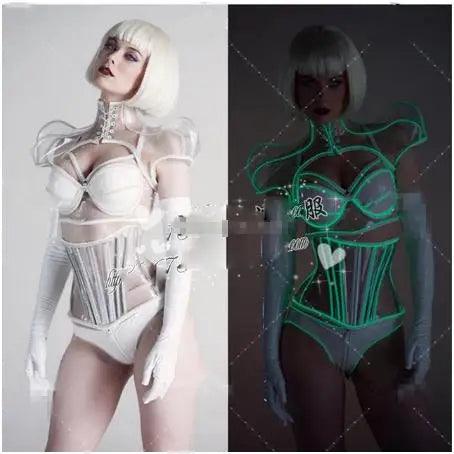 Radiant LED Performance Armor Suit for Women - Available in Two Eye-Catching Colors
