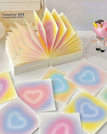 Colorful Gradient Thick-Page Spiral Notebook - 400 Pages for Notes, Art, and Planning