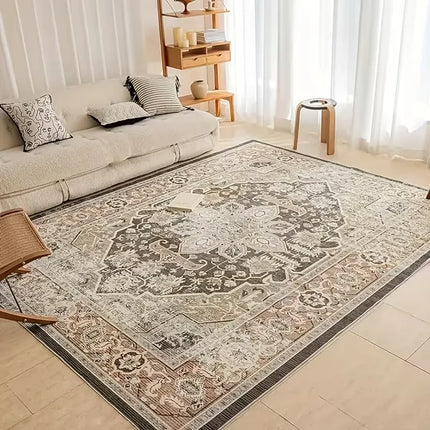 Bohemian Vintage Soft Area Rug — Non-Slip, Multi-Size | Très Élite