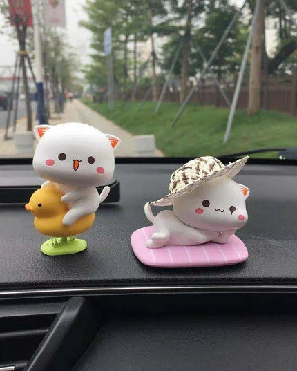 Kawaii Mitao Cat Series 2 Surprise Blind Box Figures - Adorable Lucky Cat Collectibles for Home Decor and Gifting