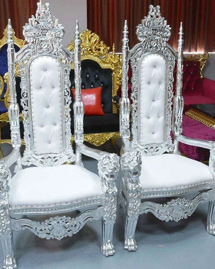 Nordic Elegance High Backrest Wedding Sofa Chair