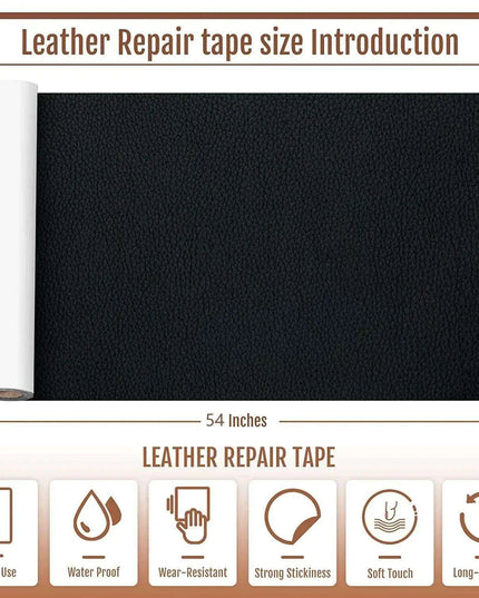 Leather Restoration Stickers - Effortless Upgrade for Furniture and Accessories