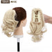 Effortless Glamour Long Wavy Clip-In Ponytail Extension for Instant Transformation