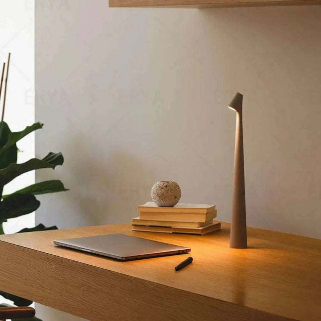 Touch-Sensitive LED Night Light with Customizable Brightness and Rechargeable Battery - Ideal for Children's Rooms, Hotels, and Nightstands