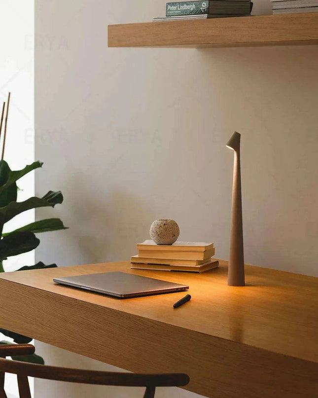 Touch-Sensitive LED Night Light with Customizable Brightness and Rechargeable Battery - Ideal for Children's Rooms, Hotels, and Nightstands