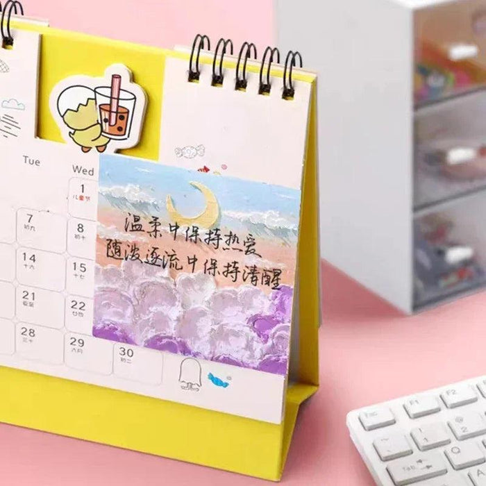 Vintage Art-Inspired Sticky Note Collection - Retro Landscape Memo Pads for Creative Spaces