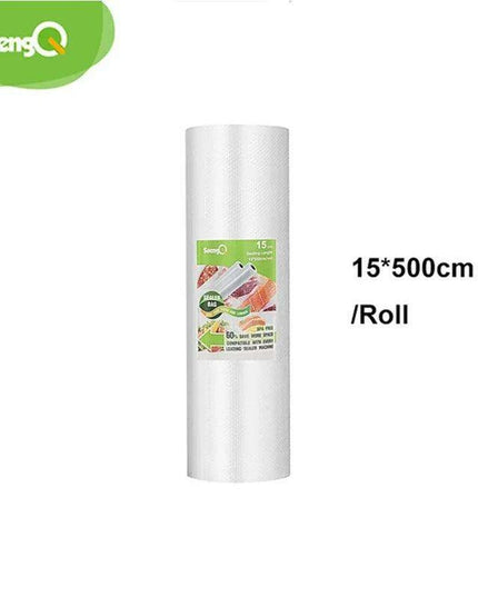 5-Pack Premium Sous Vide Vacuum Sealer Rolls - Customizable Lengths for All Sealers